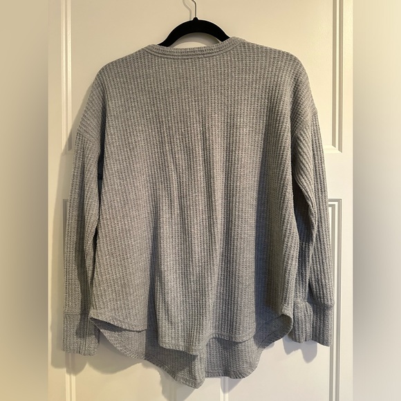 Dex Waffle Button Top - Picture 3 of 3